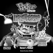 Fisher Price Mattel Pixter Monstershop B8286 Toy manual cover