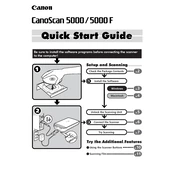 Canon CanoScan 5000 manual cover