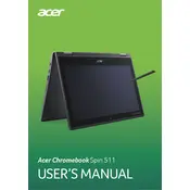 Acer Chromebook Spin 511 R752T-C0KX Laptop manual cover