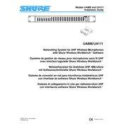 Shure UA888 Antenna manual cover