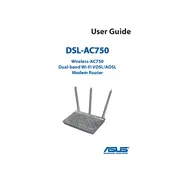 ASUS DSL-AC750 Router manual cover