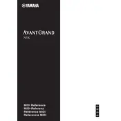 Yamaha Avantgrand N3X Piano manual cover