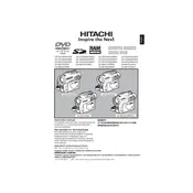 Hitachi DZ-BX35E AU Camcorder manual cover