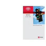 Toyota Mirai 2019 Sedan manual cover