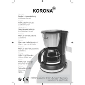 Korona 12304 Coffee Maker manual cover