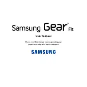 Samsung Gear Fit SM-R3500ZKAXAR Watch manual cover