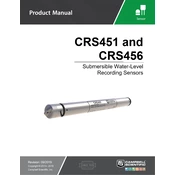 Campbell Scientific CRS451 Sensor manual cover