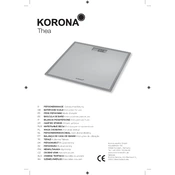 Korona 74415 Scale manual cover