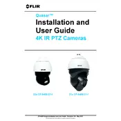 Flir Quasar 4K 22x IR PTZ Camera manual cover