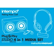 Intempo EE1108 Studio 4 in 1 Media Set manual cover