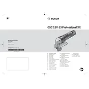 Bosch 0 601 926 175 Shear manual cover