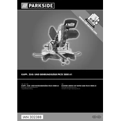 Parkside PKZS 2000 A1 3901207974 IAN 302388 Saw manual cover