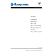 Husqvarna WS 462 Saw manual cover