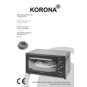 Korona 57157 Oven manual cover