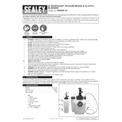 Sealey VS0202.V3 Bleeder manual cover