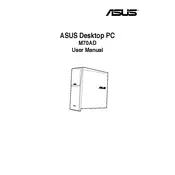 ASUS M70AD CPU manual cover