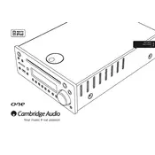 Cambridge Audio One DX1 Stereo manual cover