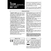 Icom BC-171 Charger manual cover