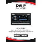 Pyle PLDMR27NBK Amplifier manual cover