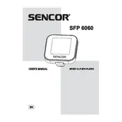 Sencor SFP 6060 MP4 Player manual cover