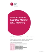 LG 22BK400H 22BK400H-B.AUB Monitor manual cover