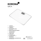 Korona 76652 Scale manual cover