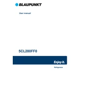 Blaupunkt 5CL280FF0 manual cover