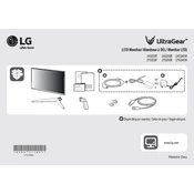 LG 24GQ40W 24GQ40W-B.AUS Monitor manual cover