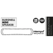 Intempo EE1145 Bursnell Mini Speaker manual cover