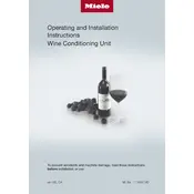 Miele KWT 2662 SFS Refrigerator manual cover