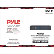 Pyle PTA1000BT Amplifier manual cover