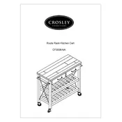 Crosley CF3008-NA Cart manual cover