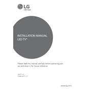 LG 43UV340C.AUS TV manual cover