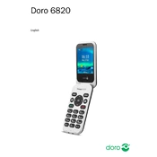 Doro 6820 Phone manual cover