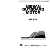 Nissan NS3.5B Outboard Motor manual cover