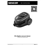 Sencor SVC 1035TQ 3AAA Vacuum Cleaner manual cover