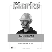 Clarke 8133822 SHW1 Safety Helmet manual cover