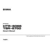 Yamaha HTR-6066 Receiver