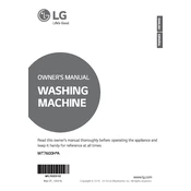 LG WT7600HKA WT7600HKA.ABSEEUS Washing Machine manual cover