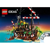 LEGO 21322 Construction Set manual cover