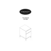 Crosley CF1320 Cabinet manual cover