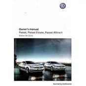 Volkswagen Passat B8 2016 Sedan manual cover