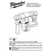 Milwaukee M18 2612-20 Hammer manual cover