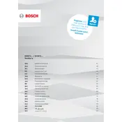 Bosch Series 2 BBHF216GB Vacuum manual cover