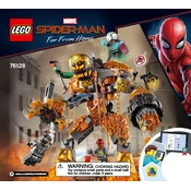 LEGO Spider-Man 76128 Construction Set manual cover