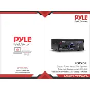 Pyle PCAU25A Amplifier manual cover