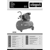 Scheppach HC60 5906128901 Compressor manual cover