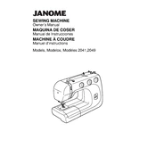 Janome 2041 manual cover