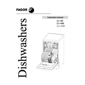 Fagor 2LF-458 Dishwasher manual cover