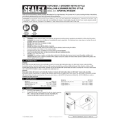 Sealey AP28104 Chest manual cover